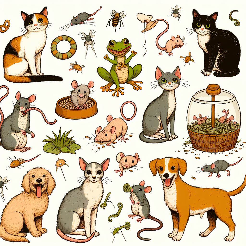 cats and dogs and rats and rogs