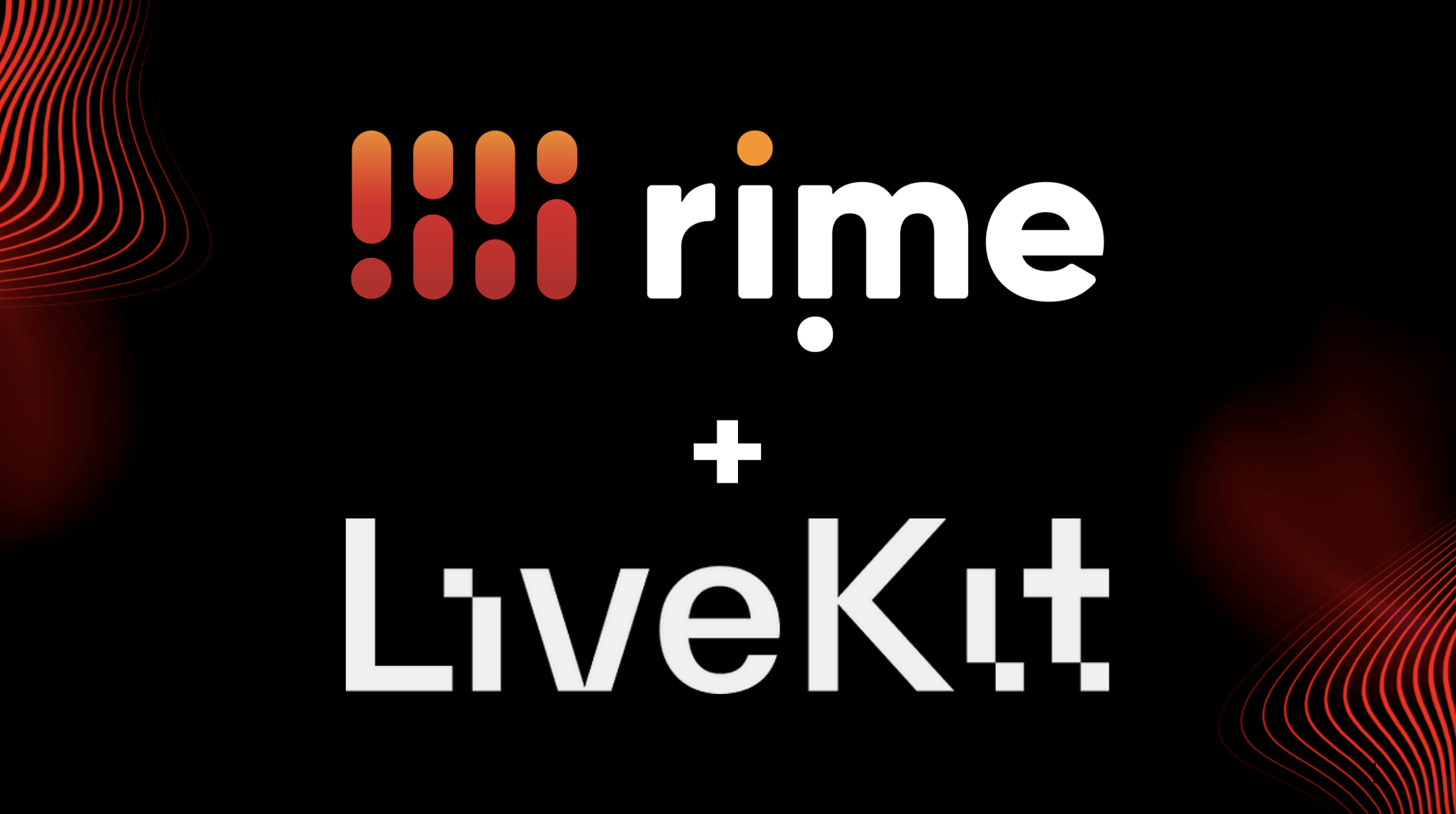 Rime and LiveKit logos